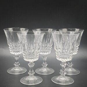Set Of 4 Cordial Cristal d'Arques Taille
